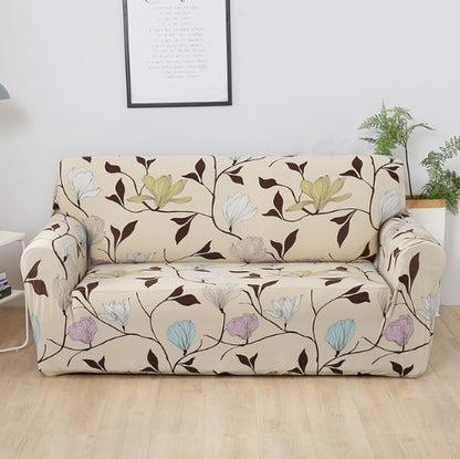 K & S | Sofabezug Elastisch 1–4 Sitzer – Waschbarer Stretch Sofaüberwurf für Couch Schutz