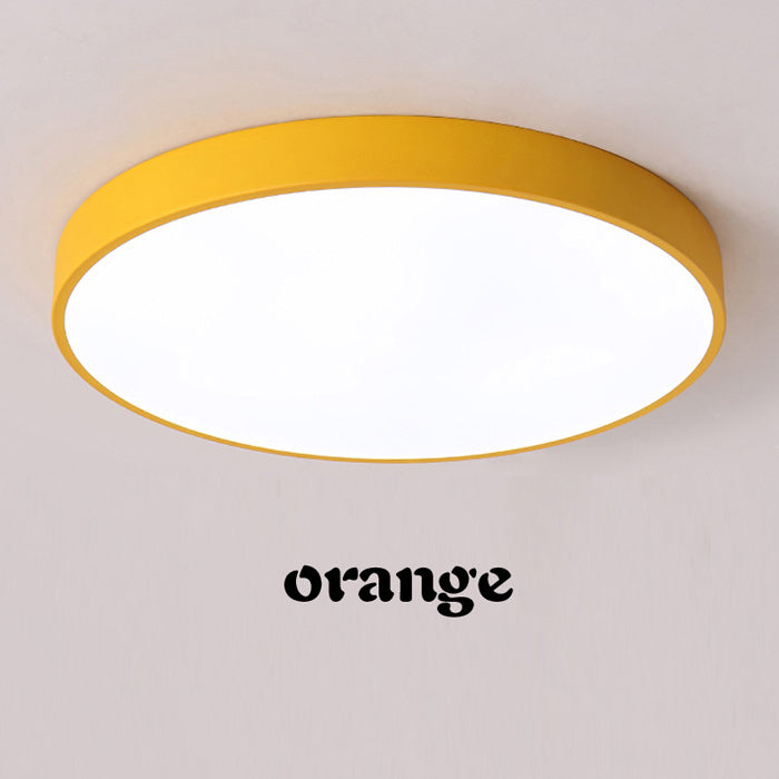 K & S | LED Deckenleuchte – Ultraflache dimmbare Deckenlampe für Schlafzimmer, Wohnzimmer & Büro