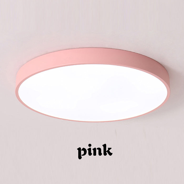 K & S | LED Deckenleuchte – Ultraflache dimmbare Deckenlampe für Schlafzimmer, Wohnzimmer & Büro