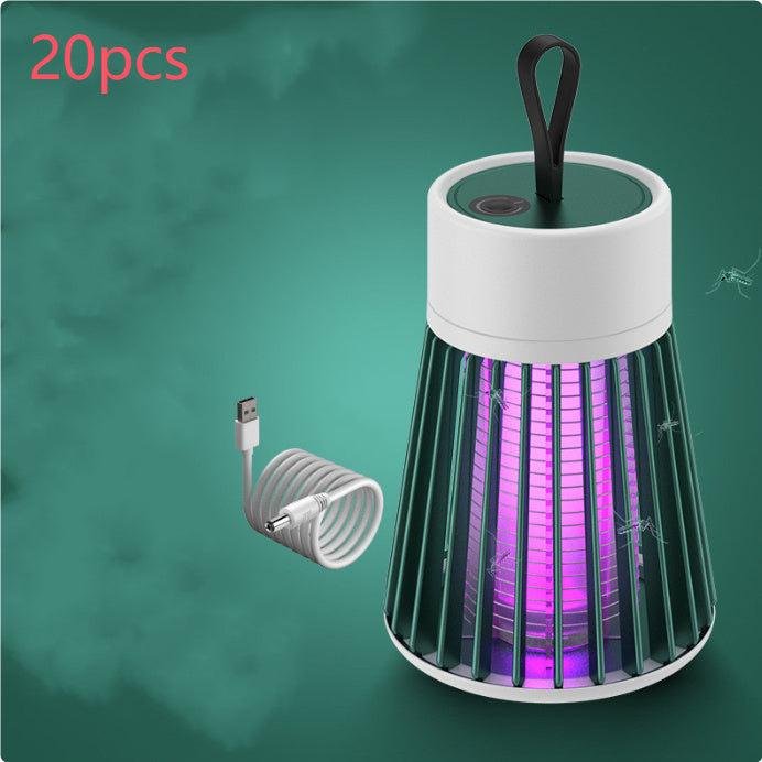 K & S | Elektrische Mückenfalle Tragbar USB – LED Insektenvernichter & Moskito Zapper