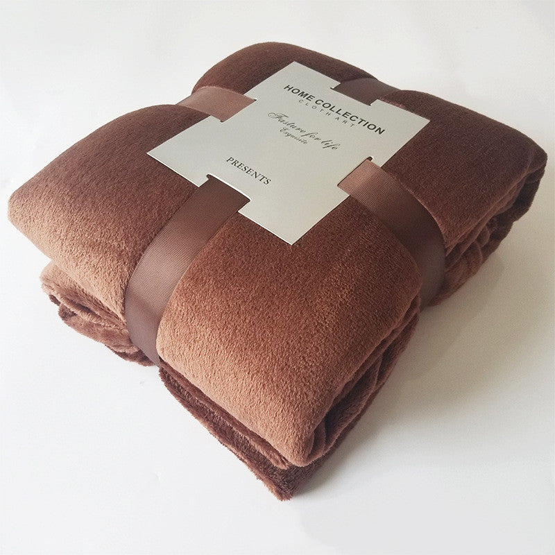 K & S | Flauschige Coral Fleece Decke - Weiche Kuscheldecke für Sofa, Bett & Reisen