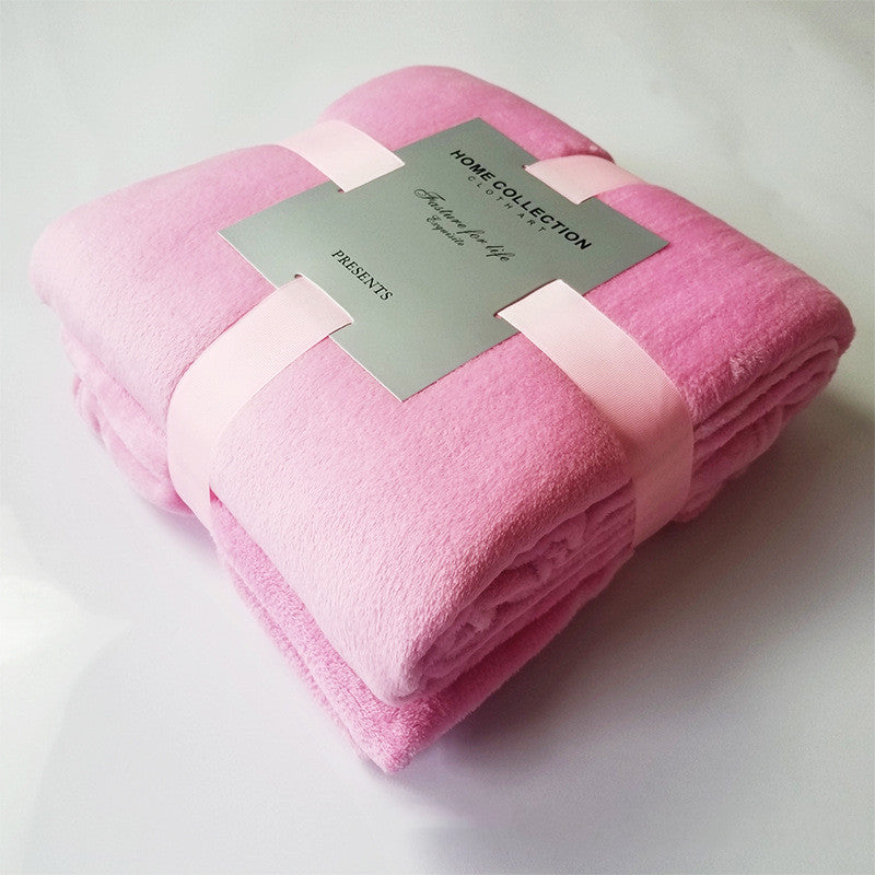 K & S | Flauschige Coral Fleece Decke - Weiche Kuscheldecke für Sofa, Bett & Reisen
