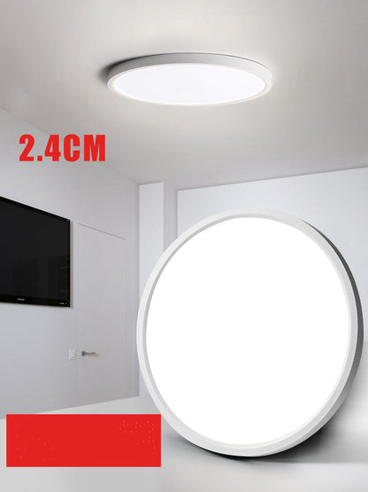 K & S | LED Deckenleuchte – Ultraflache moderne Deckenlampe für Schlafzimmer, Wohnzimmer & Büro