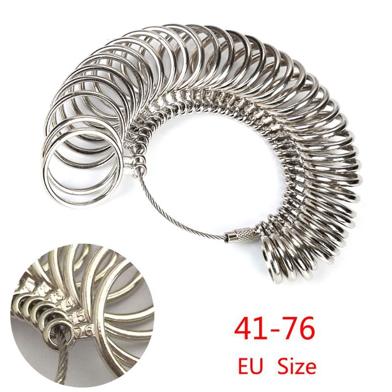 K & S | Ringmaß Metall für Fingergrößen – Präzises Werkzeug zum Ringgröße Messen