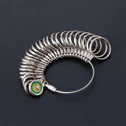 K & S | Ringmaß Metall für Fingergrößen – Präzises Werkzeug zum Ringgröße Messen
