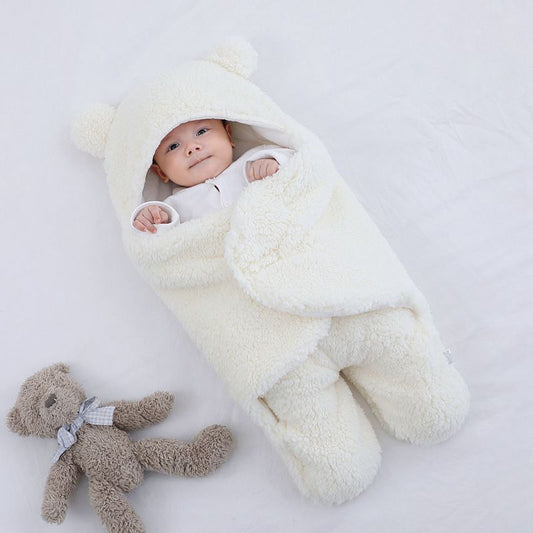 K & S | Baby Schlafsack Stepp Umschlagtuch – Warm, Weich & Sicher für Neugeborene