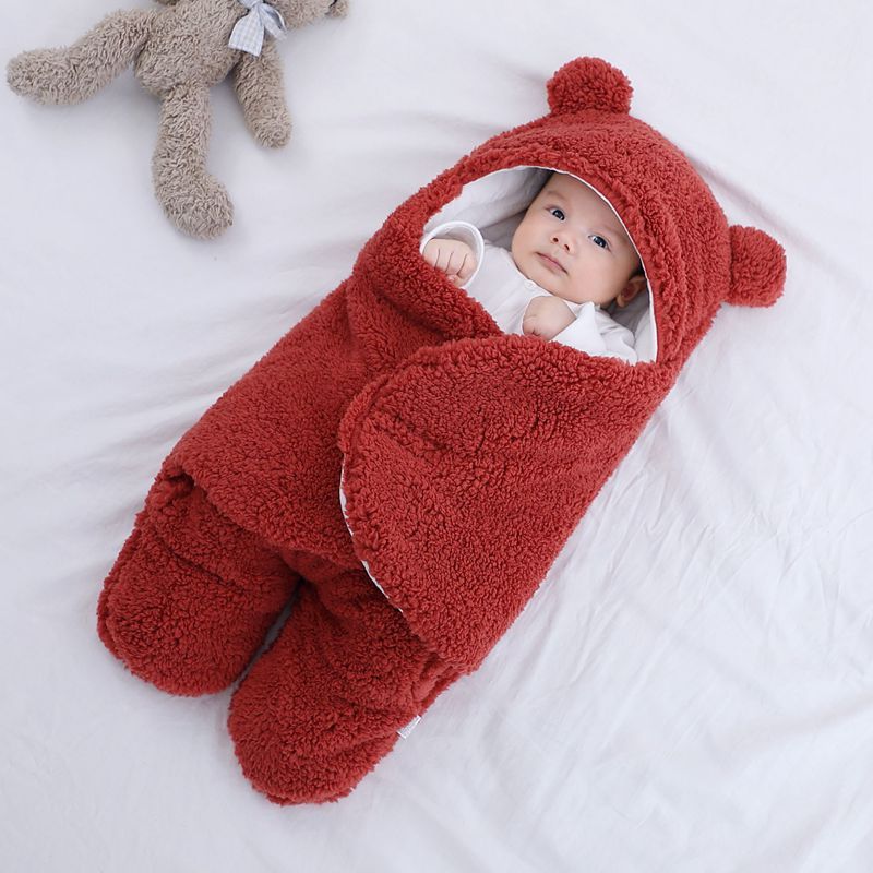 K & S | Baby Schlafsack Stepp Umschlagtuch – Warm, Weich & Sicher für Neugeborene