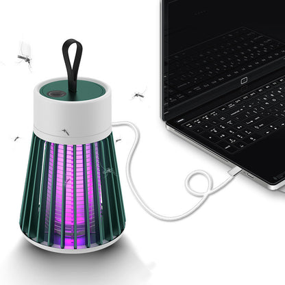 K & S | Elektrische Mückenfalle Tragbar USB – LED Insektenvernichter & Moskito Zapper