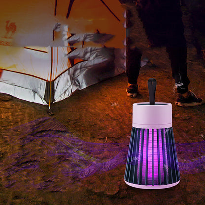 K & S | Elektrische Mückenfalle Tragbar USB – LED Insektenvernichter & Moskito Zapper