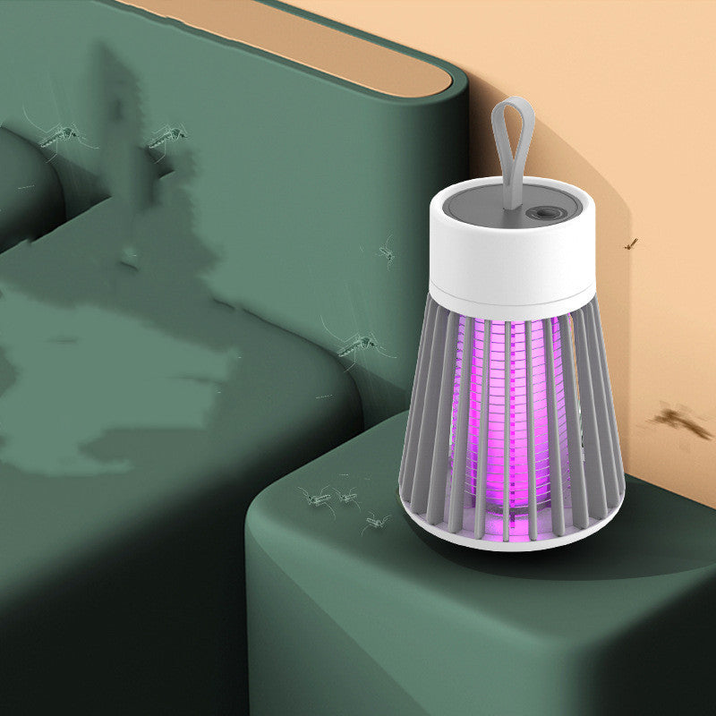 K & S | Elektrische Mückenfalle Tragbar USB – LED Insektenvernichter & Moskito Zapper