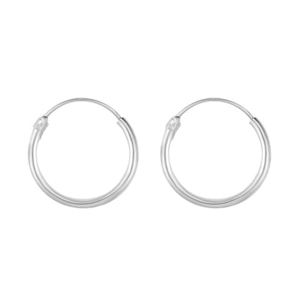 K & S | Damen Creolen Ohrringe Rund – Eleganter Schmuck in Gold, Silber & Schwarz