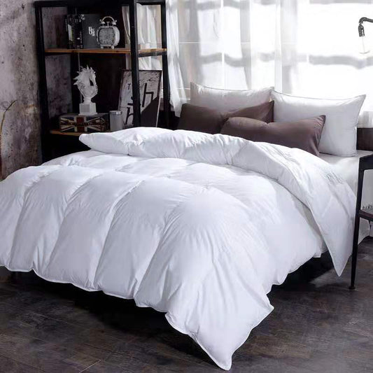 K & S | Luxus Daunendecke – Winterbettdecke mit 100% Gänsedaunenfüllung, extra warm & atmungsaktiv