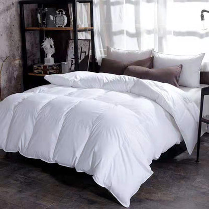 K & S | Luxus Daunendecke – Winterbettdecke mit 100% Gänsedaunenfüllung, extra warm & atmungsaktiv