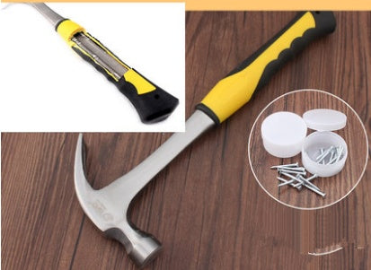 K & S | Hochwertiger Mini-Klauenhammer aus Kohlenstoffstahl | Robust & Präzise für Heimwerken & Haushalt