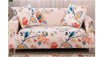 K & S | Sofabezug Elastisch 1–4 Sitzer – Waschbarer Stretch Sofaüberwurf für Couch Schutz