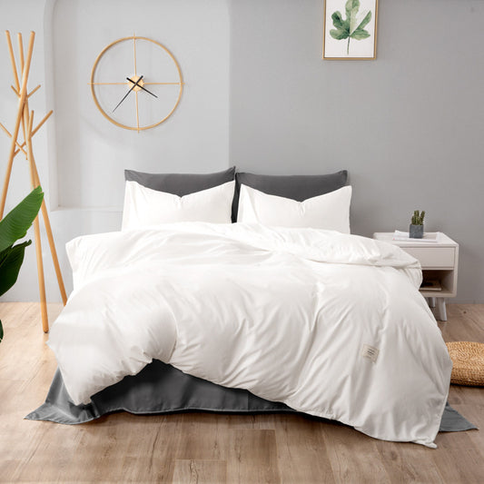 K & S | Bettwäsche Set – Elegante Baumwoll-Bettwäsche Garnitur, modern, weich & atmungsaktiv
