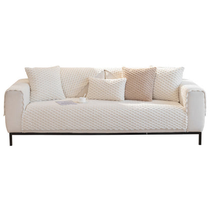K & S | Sofaüberwurf Winter Plüsch – Dicke Weiche & Rutschfeste Couchdecke für Wohnzimmer