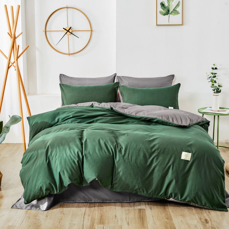 K & S | Bettwäsche Set – Elegante Baumwoll-Bettwäsche Garnitur, modern, weich & atmungsaktiv