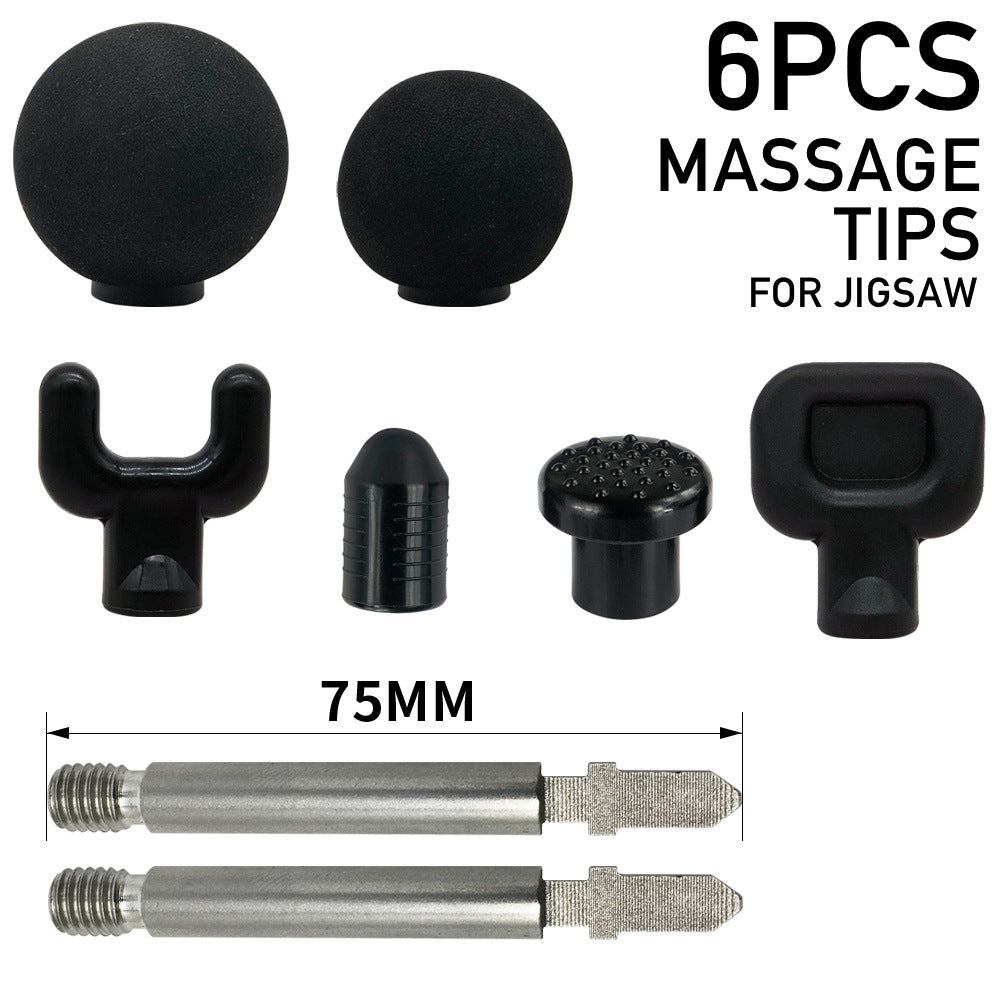 K & S | Silikon Aufsatz Set für Massagepistole – Ersatzköpfe für Faszien & Muskelentspannung
