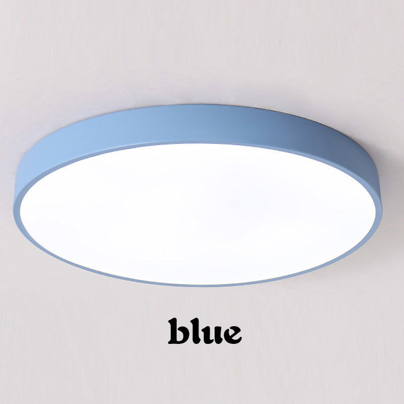 K & S | LED Deckenleuchte – Ultraflache dimmbare Deckenlampe für Schlafzimmer, Wohnzimmer & Büro