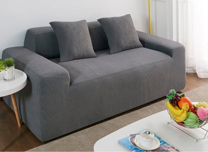 K & S | Sofahusse Wasserfest Polarfleece 1–4 Sitzer – Elastischer & Robuster Sofaüberwurf