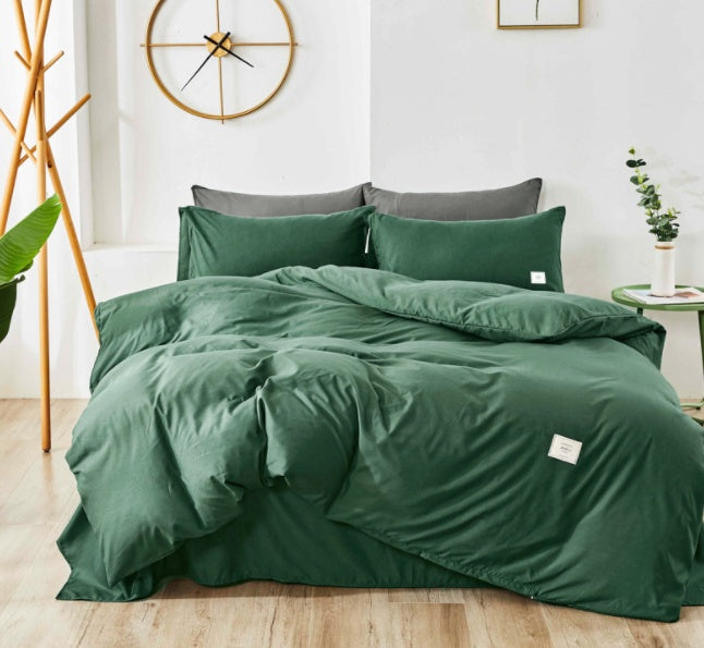 K & S | Bettwäsche Set – Elegante Baumwoll-Bettwäsche Garnitur, modern, weich & atmungsaktiv