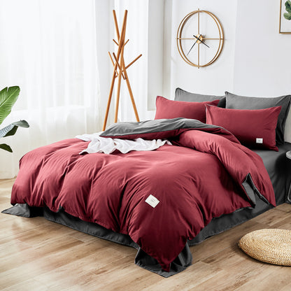 K & S | Bettwäsche Set – Elegante Baumwoll-Bettwäsche Garnitur, modern, weich & atmungsaktiv