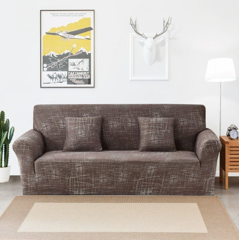 K & S | Sofabezug Elastisch 1–4 Sitzer – Waschbarer Stretch Sofaüberwurf für Couch Schutz