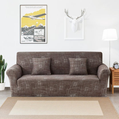 K & S | Sofabezug Elastisch 1–4 Sitzer – Waschbarer Stretch Sofaüberwurf für Couch Schutz
