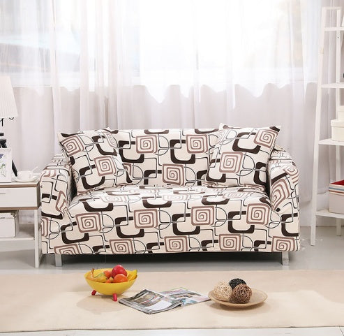 K & S | Sofabezug Elastisch 1–4 Sitzer – Waschbarer Stretch Sofaüberwurf für Couch Schutz