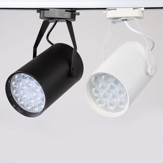 K & S | LED Schienenstrahler – Moderne 7W/12W/18W Strahlerlampe für Schienensystem, Laden & Wohnzimmer