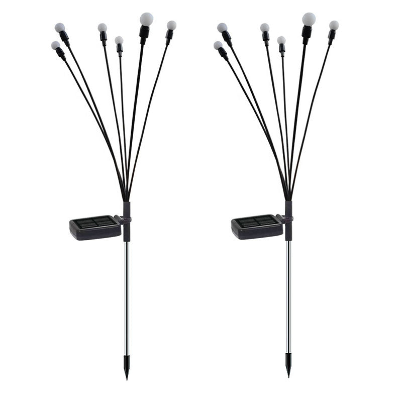 K & S | Solar Gartenleuchten – Schwingende LED-Glühwürmchen für stimmungsvolle Außenbeleuchtung