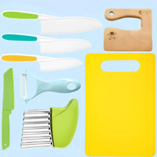 Sicheres Kindermesser Set für die Küche | Geschenk