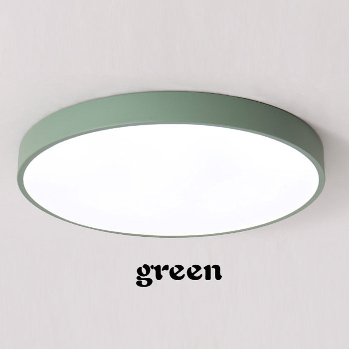K & S | LED Deckenleuchte – Ultraflache dimmbare Deckenlampe für Schlafzimmer, Wohnzimmer & Büro
