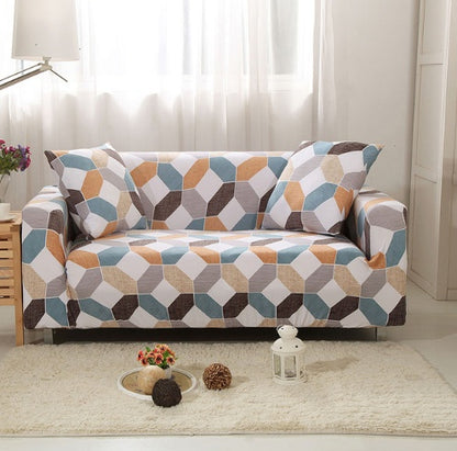 K & S | Sofabezug Elastisch 1–4 Sitzer – Waschbarer Stretch Sofaüberwurf für Couch Schutz