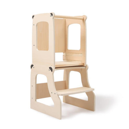 K & S | Montessori Lernturm Holz Kinder – Sicherer Lernstuhl & Küchenhelfer für Kleinkinder