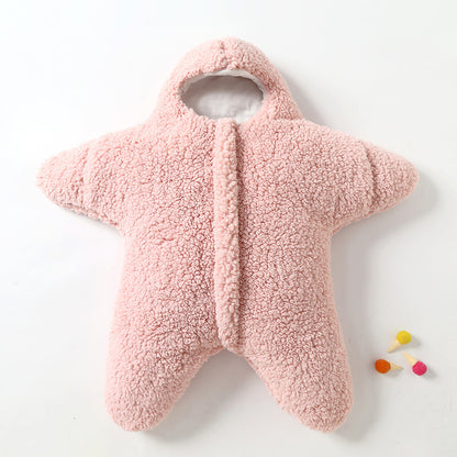 K & S | Baby Schlafsack Winter Lammvelours – Warm, Weich & Sicher für Neugeborene