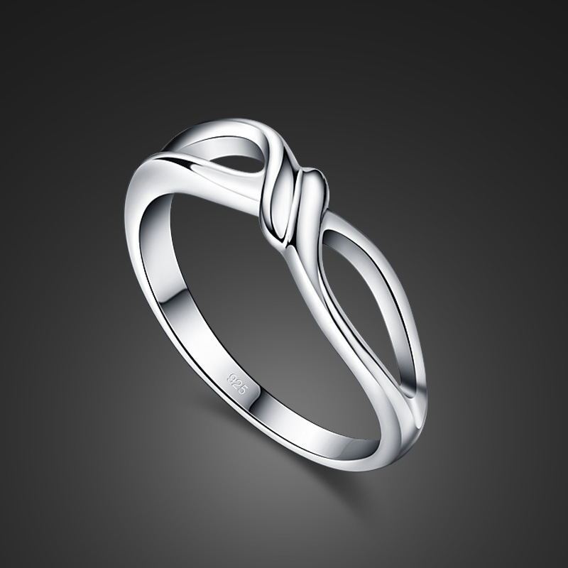 K & S | Damenring 925 Silber Herz Design – Eleganter Schmuck & Romantische Geschenkidee