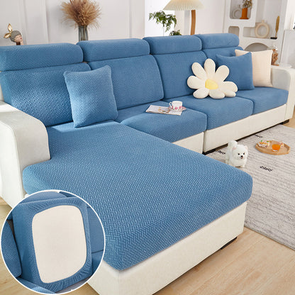 K & S | Sofaüberwurf Elastisch Universell – Waschbarer Stretch Sofabezug für Alle Jahreszeiten