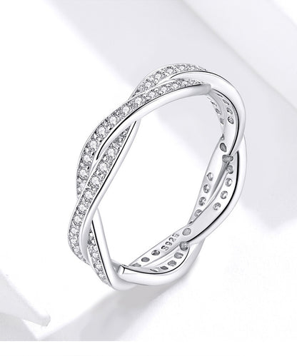 K & S | Silberring 925 Geriffelt – Moderner & Zeitloser Schmuck für Damen & Herren