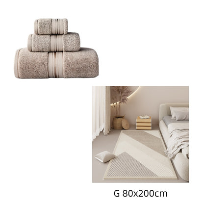 K & S | Handtuchset Baumwolle – Extra Dick, Weich & Saugfähig in Premium Qualität