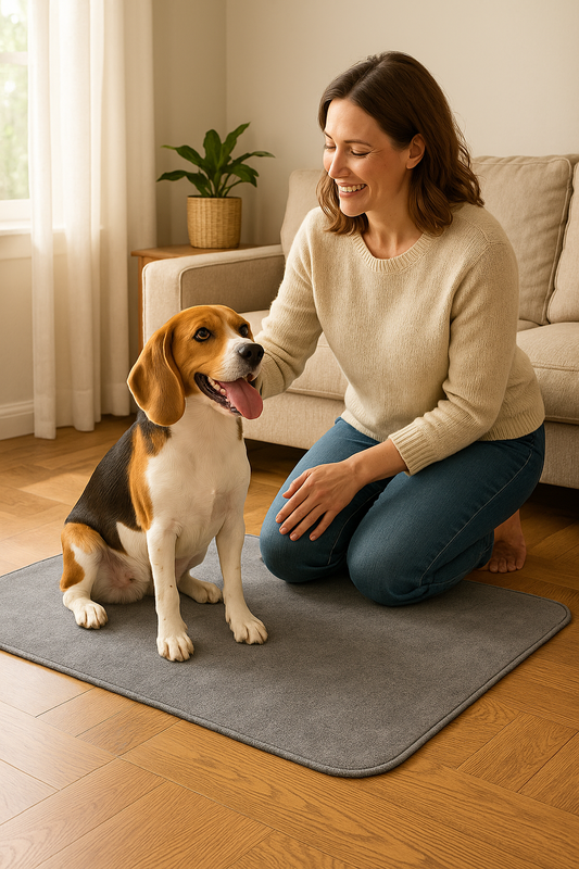 K & S | Wasserdichte & Rutschfeste Hundedecke - Waschbare Schutzdecke für Sofa, Auto & Haustiere