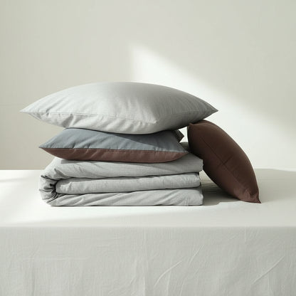 4-teiliges Premium Bettwäsche-Set | 100% Baumwolle - Generated Image 14