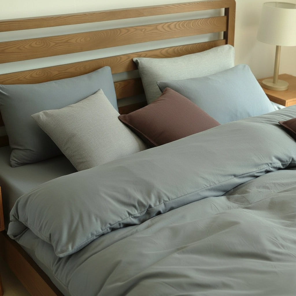 4-teiliges Premium Bettwäsche-Set | 100% Baumwolle - Generated Image 16
