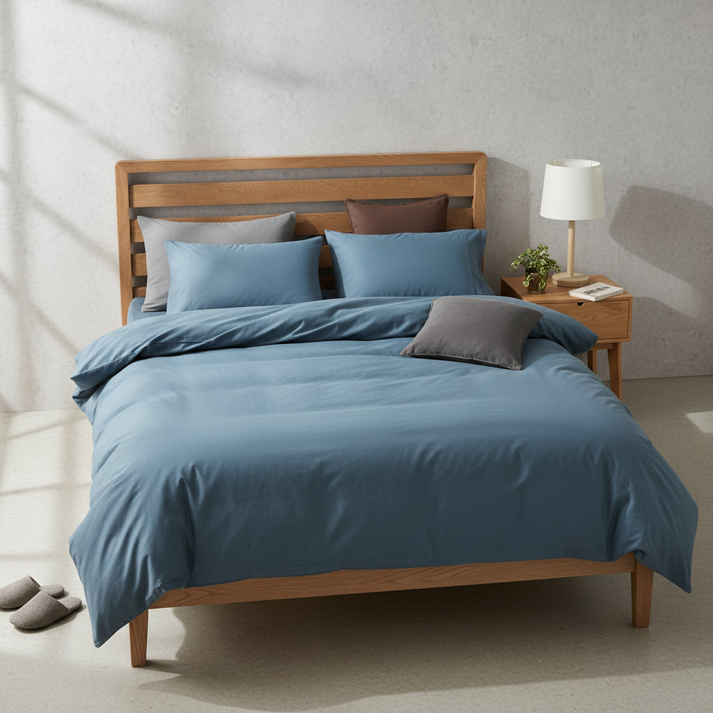 4-teiliges Premium Bettwäsche-Set | 100% Baumwolle - Generated Image 25