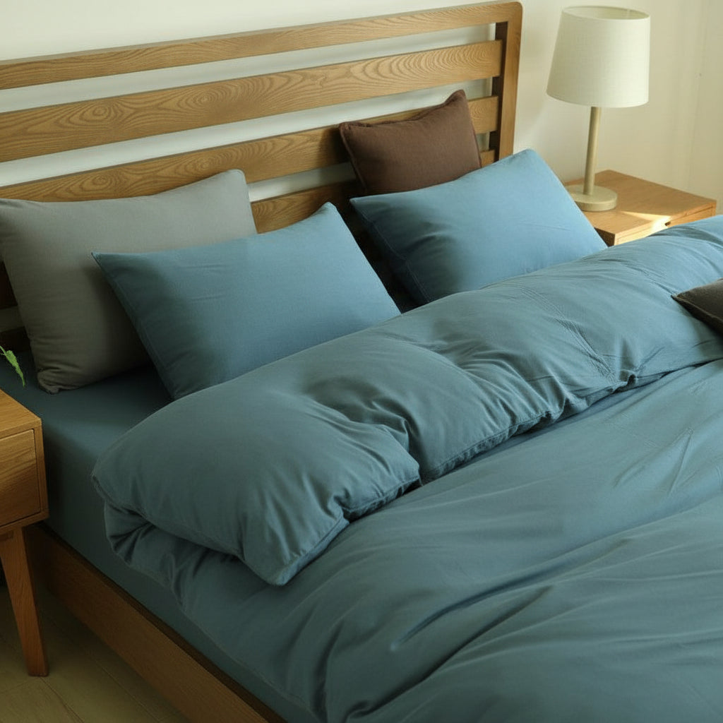 4-teiliges Premium Bettwäsche-Set | 100% Baumwolle - Generated Image 28