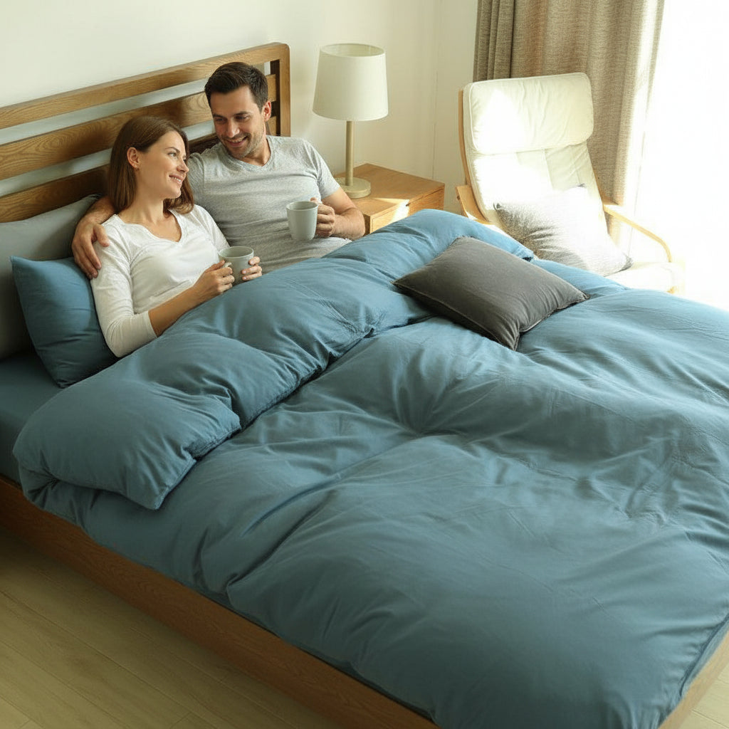 4-teiliges Premium Bettwäsche-Set | 100% Baumwolle - Generated Image 29