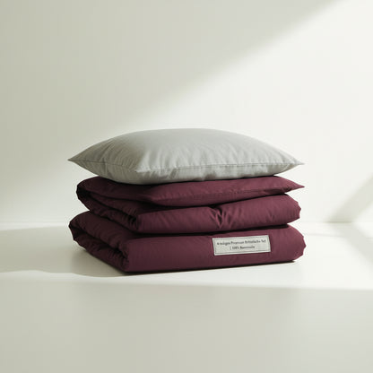 4-teiliges Premium Bettwäsche-Set | 100% Baumwolle - Generated Image 8