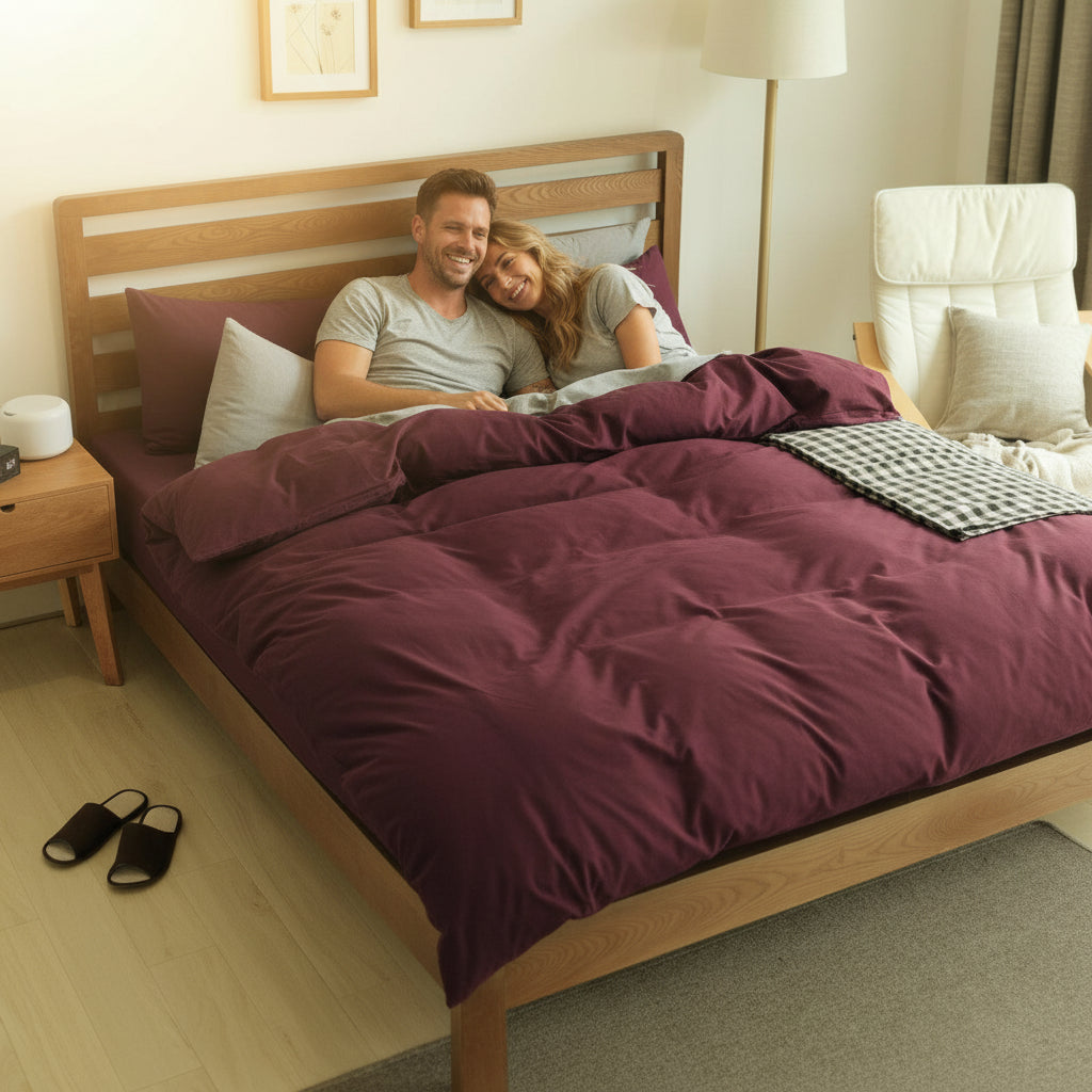 4-teiliges Premium Bettwäsche-Set | 100% Baumwolle - Generated Image 11