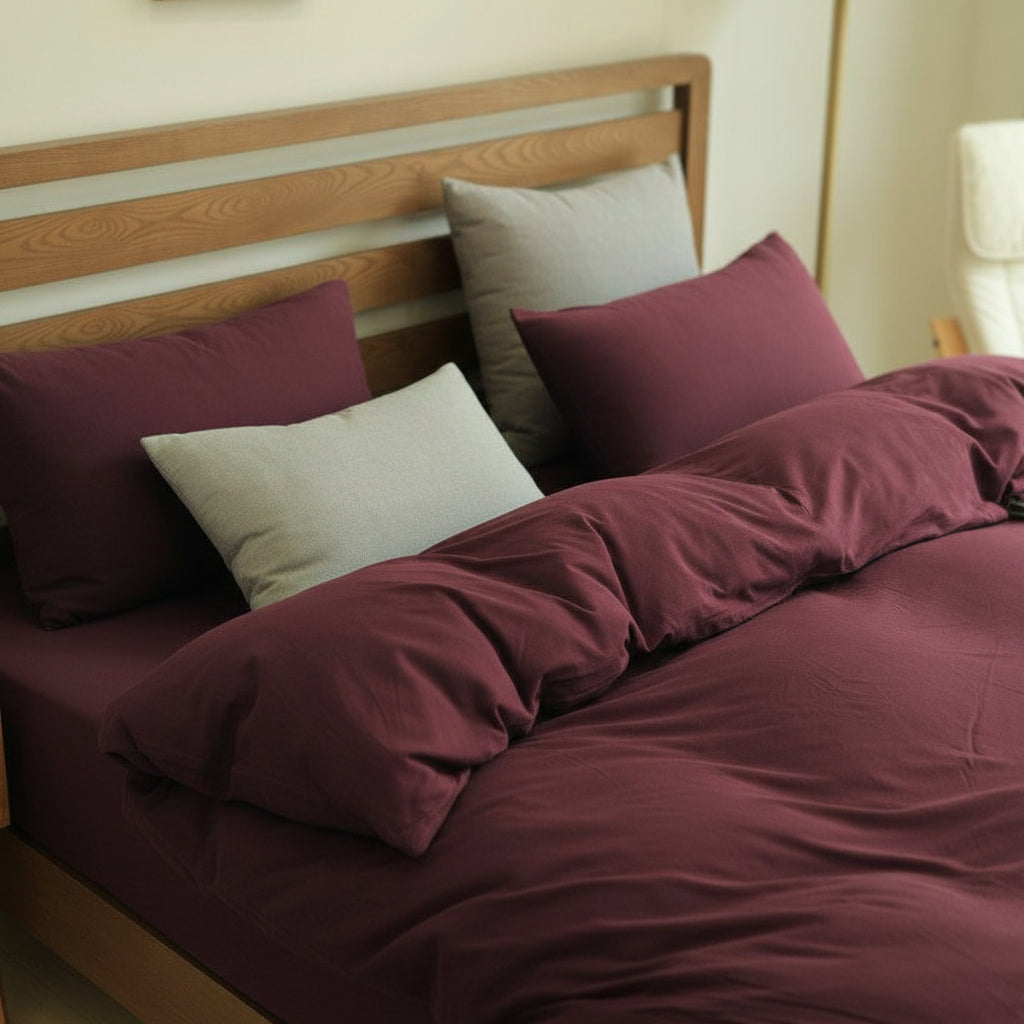 4-teiliges Premium Bettwäsche-Set | 100% Baumwolle - Generated Image 12